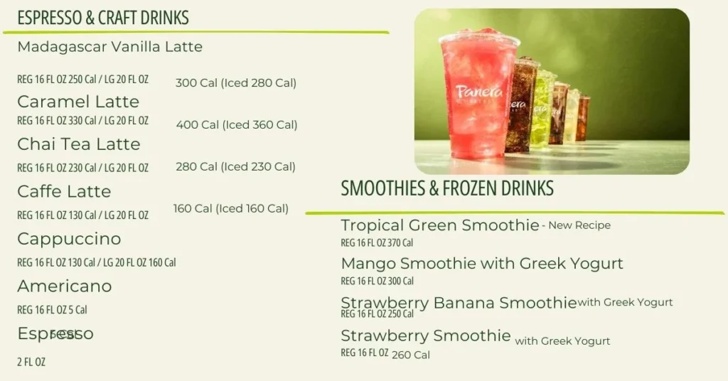 Panera Espresso Bar & Frozen Drinks & Smoothies