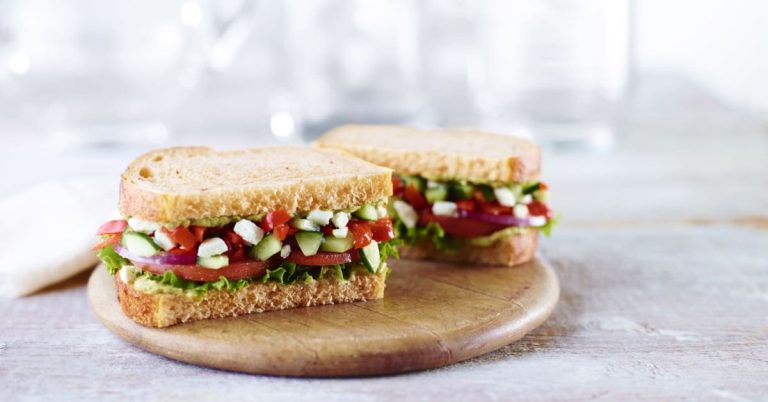 Panera Bread Mediterranean Veggie Sandwich Menu
