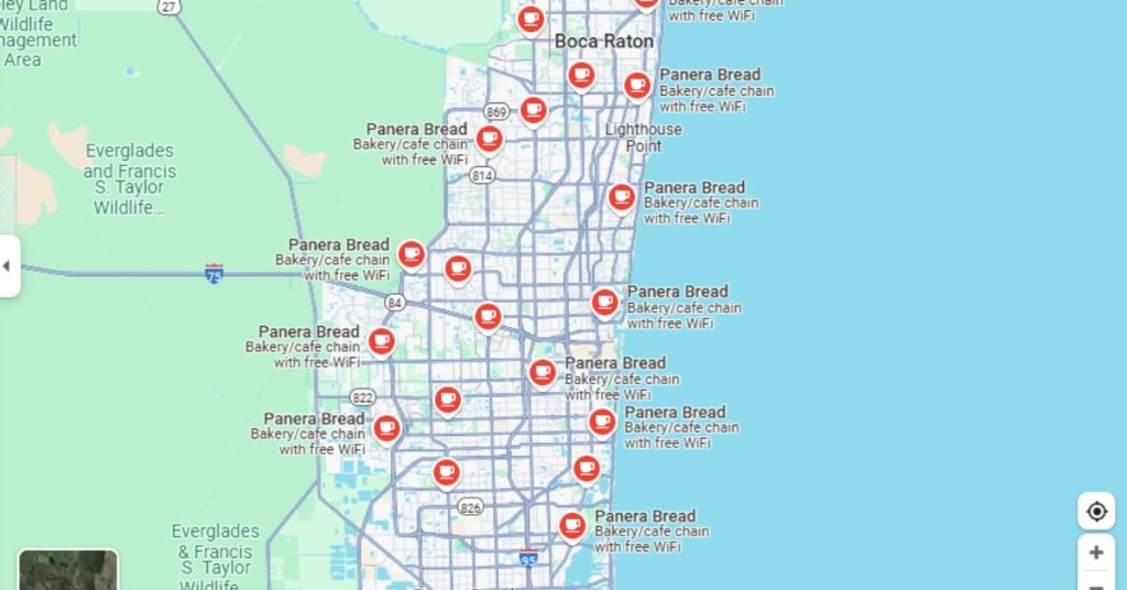 Panera Broward Outlet In USA