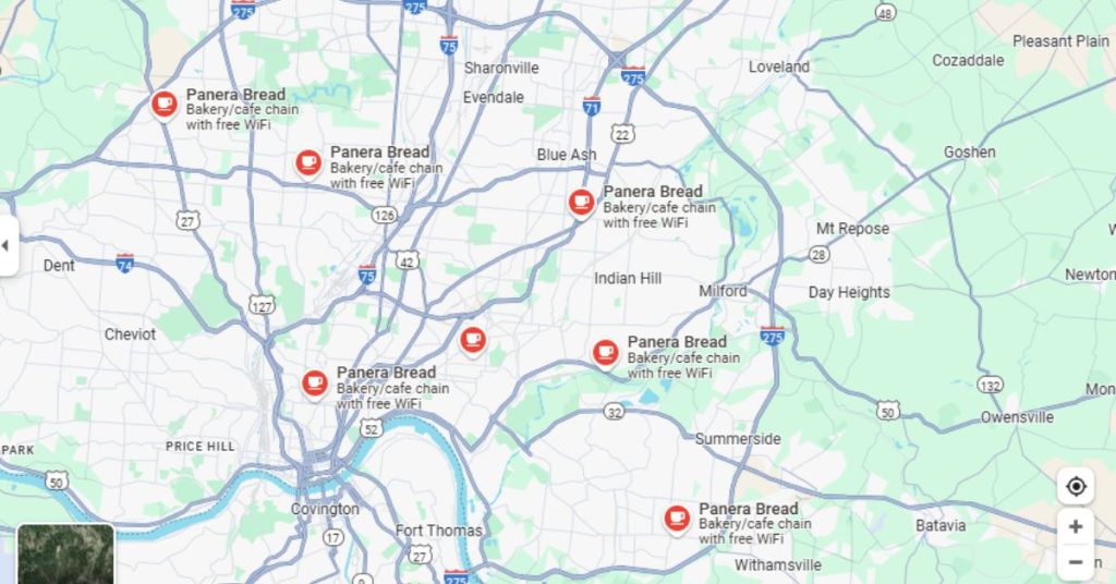 Panera Cincinnati Outlet 