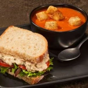 Panera Creamy Tomato Soup & Tuna Sandwich Menu