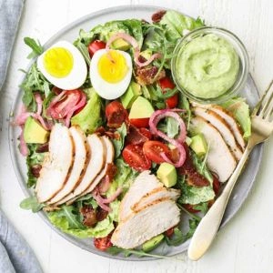 Panera Menu Chicken Cobb Salad (Green Goddess)