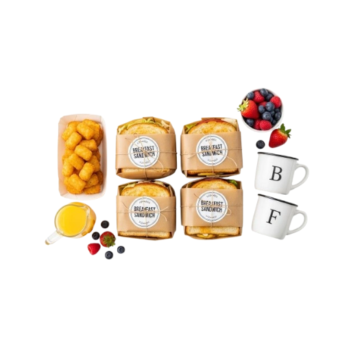 Family Breakfast Bundle 4 Sandwiches - $24.99